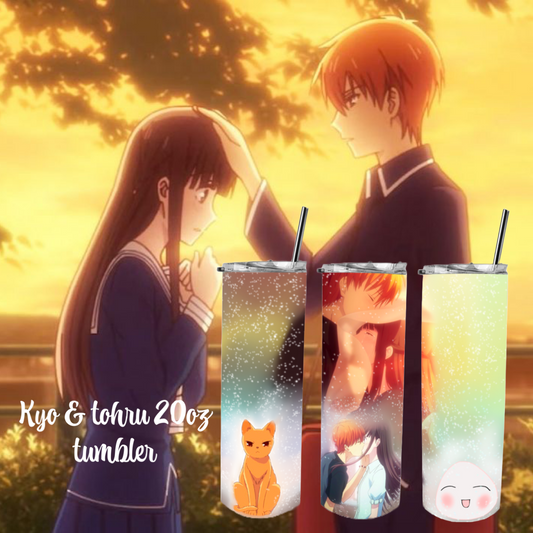 Kyo & Tohru 20oz tumbler